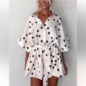 SOLD❗️Polka dot romper women’s